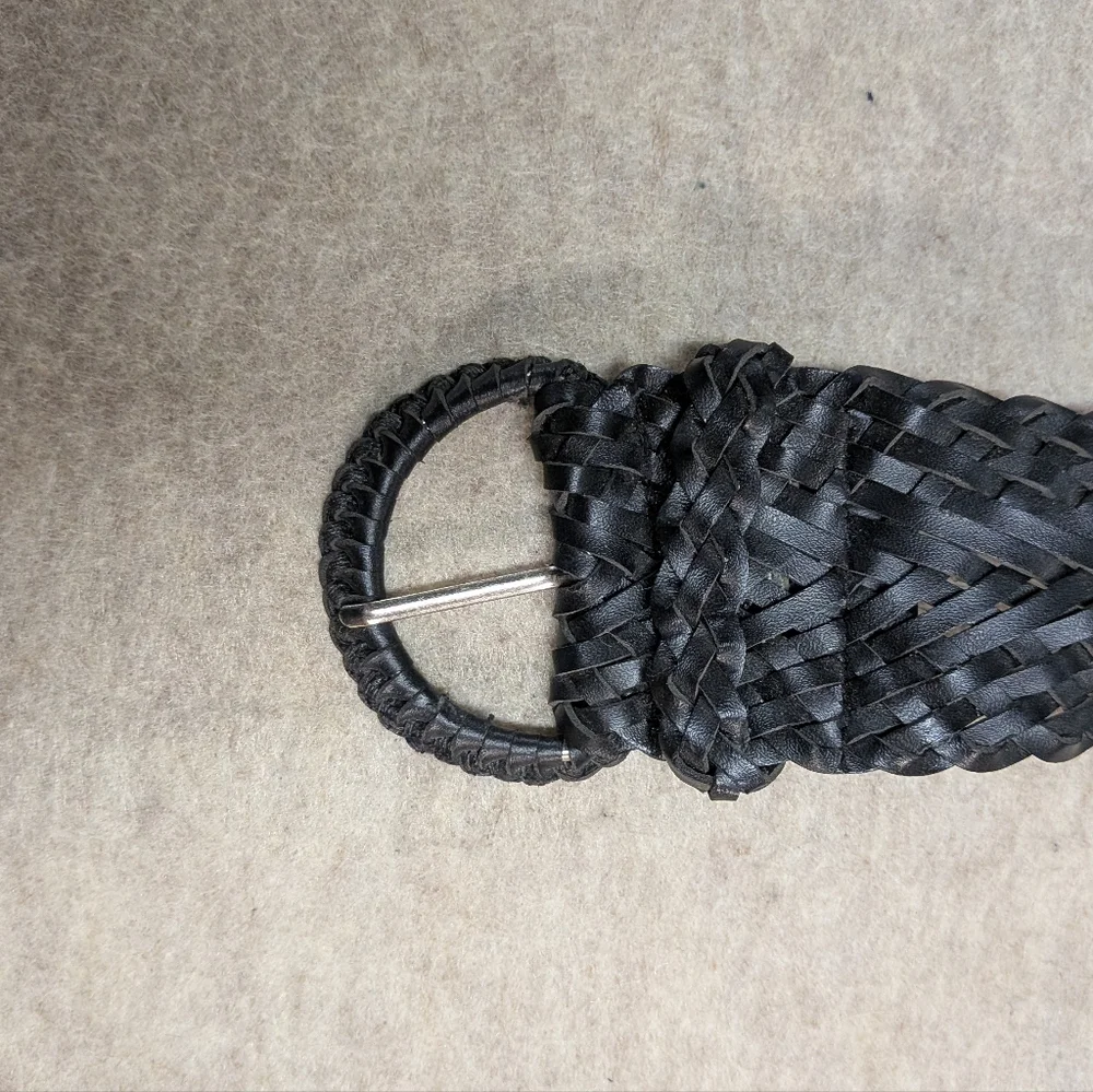 Deep Brown Woven Wide Make A Size Belt 47